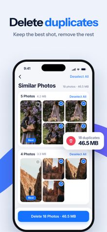 Clear Cleaner screenshot: Similar photos